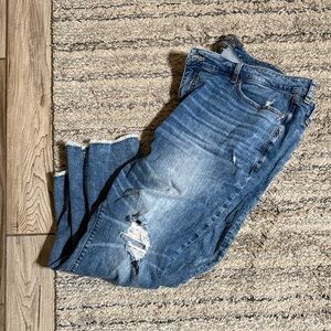 Torrid vintage stretch boyfriend crop